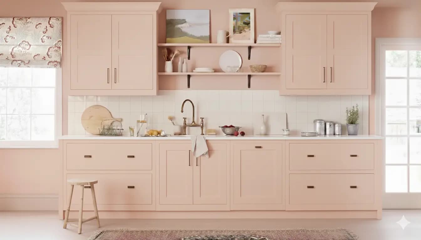 Plaster color interior design